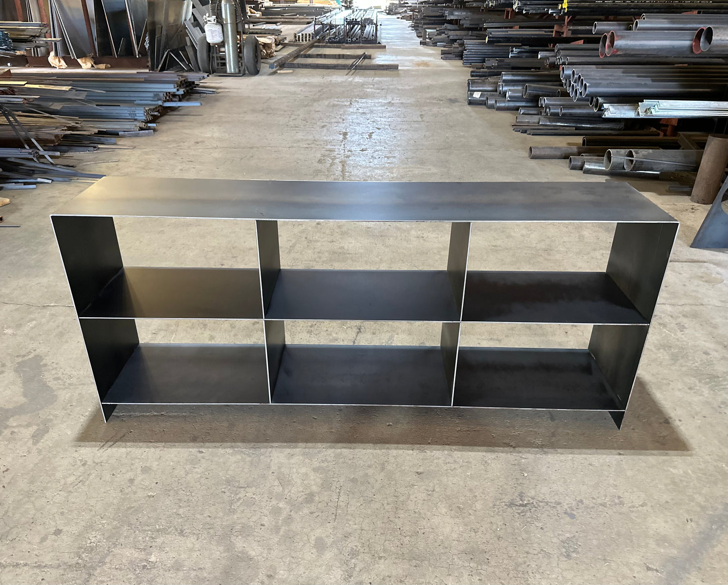 Large Metal Media Console